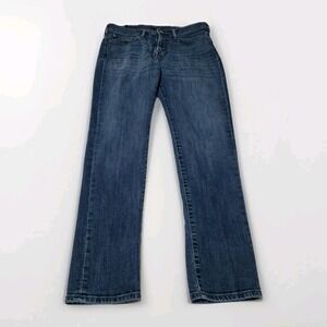 Abercrombie & Fitch Jeans Mens 31x32 Rustin Athletic Skinny Stretch Denim Blue